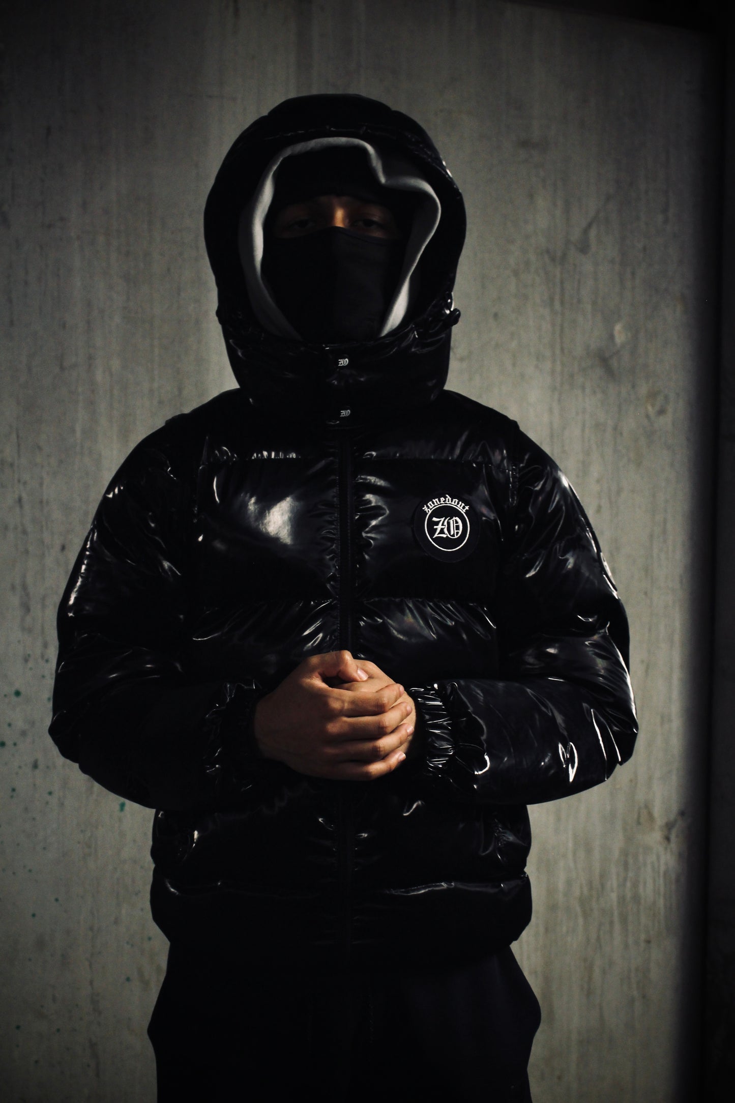 Black Detachable Puffer Jacket