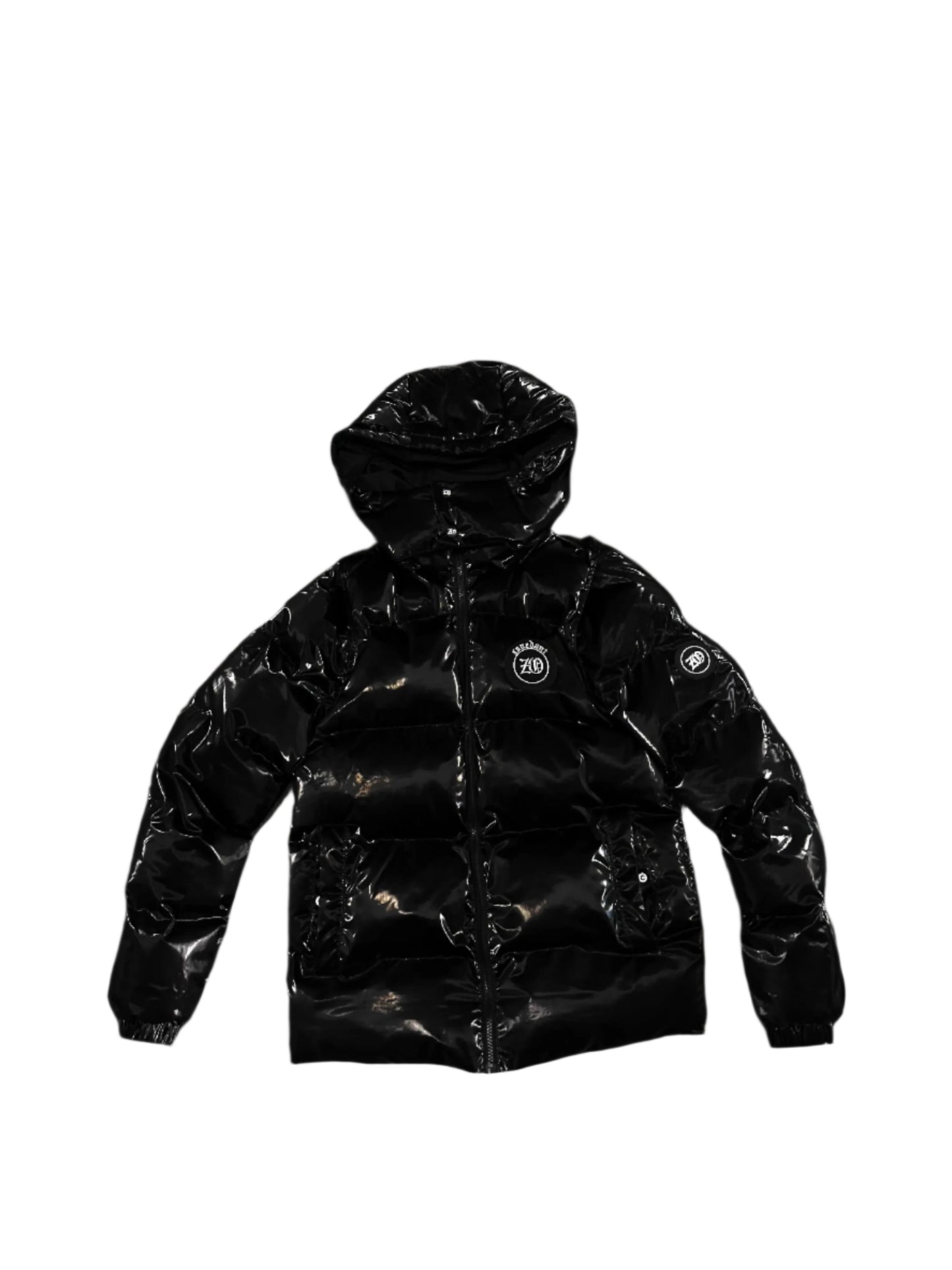 Black Detachable Puffer Jacket